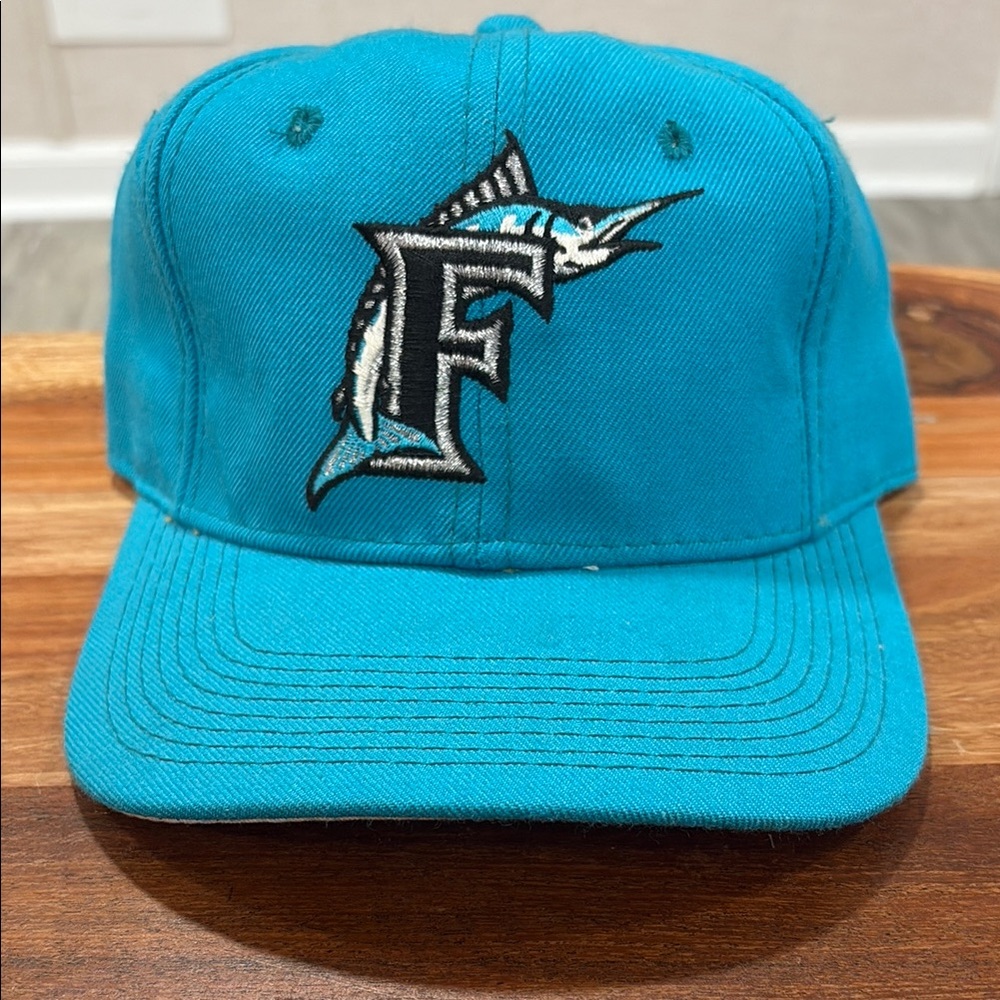 Teal Baseball Cap with Logo